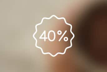 Tot wel 40% korting