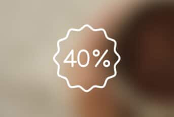 Bis zu 40 % Rabatt