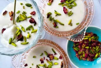 Coconut and Rose Mahalabia by Shelina Permalloo