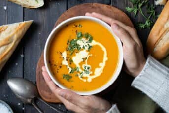Maple Roasted Carrot Soup by Shilpa Razniewska