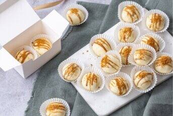 Truffes au spéculoos de Noël