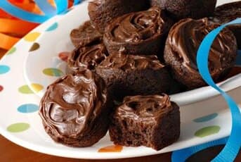 Chocolate Fudge Mini Cakes