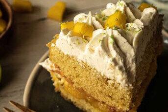 Gâteau citron/mangue