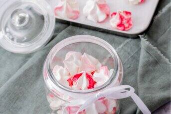 Meringues bicolores de Noël