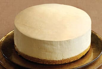 Cheesecake à la vanille