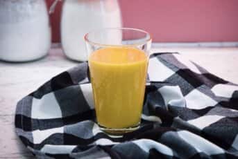 Smoothie mangue amande