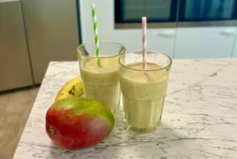 Smoothie mangues-bananes