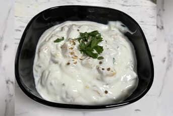 Raita à la mangue