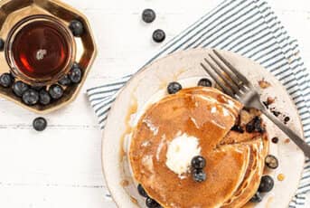 Pancakes With Maple Syrup