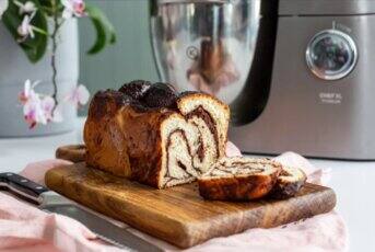 Chocolate Brownie Babka by Patrick Ryan