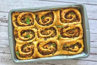 Roulés aux olives et sauce Romesco par @momolmp8