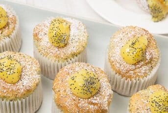 Gluten Free Lemon and Poppy Seed Muffins
