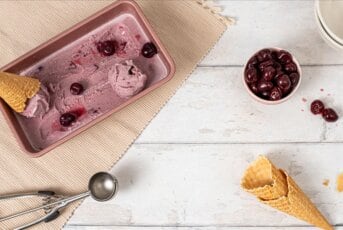 Cherry Rum Ice Cream