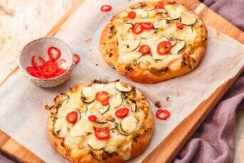 Flatbread poireaux et pommes de terre