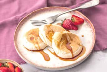 Pancakes soufflés japonais