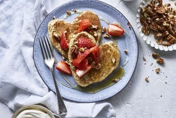 Pancake aux bananes et à la cannelle