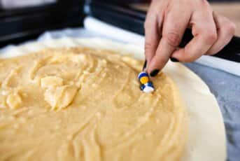 Crème d'amande pour fond de tarte