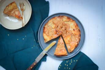 Cheesecake basque au beurre de cacahuète