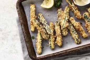 Frites de courgettes