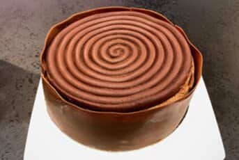 Entremet poire et marrons de Momo