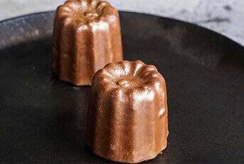 Canelé vanille et fruit de la passion en entremet - Jérémy White