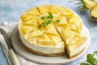 Cheesecake à l'ananas
