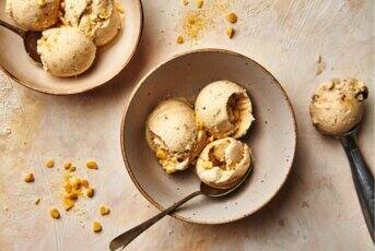 Glace vegan banane & beurre de cacahuètes