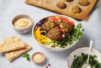 Buddha bowl aux falafels