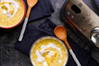 Chilled Mango Sago Soup by Kwanghi Chan