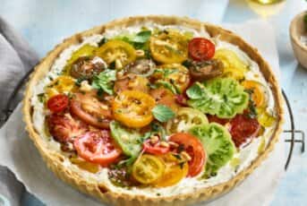 Tarte aux tomates et à la ricotta