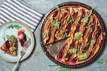 Vegetable Tartlets with Winter Pesto Recipe