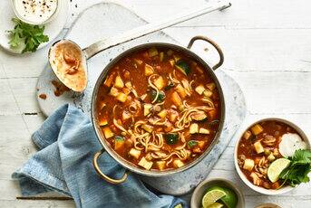 Soupe de nouilles mexicaines