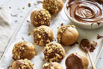 Bouchées chocolat cacahuètes