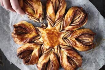 Pain étoilé au chocolat