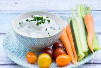 Sauce crudité au fromage blanc à 0%