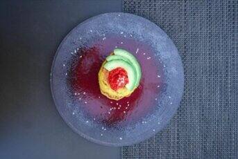 Vegan Cauliflower Pancakes, Tomato-sesame Chutney by Vineet Bhatia