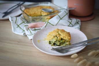 Crumble courgette & chèvre