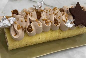 La bûche roulée du chef
