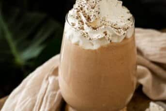 Milkshake à la noisette et vanille