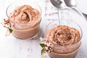 Mousse au chocolat sans jaunes d'oeufs