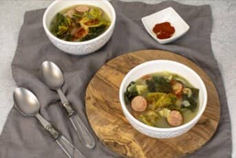 Caldo Verde (Portugese Cabbage Soup)