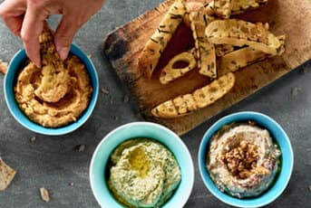 Hummus 3 Ways