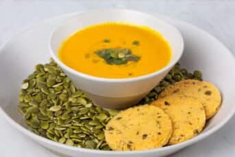Pumpkin and Butternut Soup by Keith Gumbs