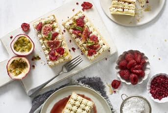 Summerfruits Mille Feuille Recipe