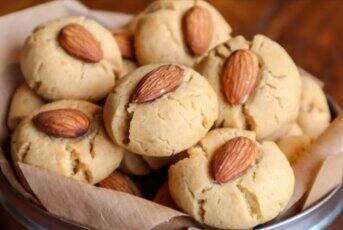 Almond Butter Cookies by Vineet Bhatia