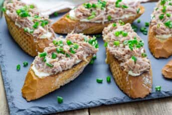 Tartinade de thon au saint môret