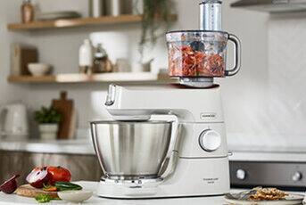 A guide to the Kenwood range of stand mixers