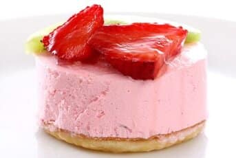 Frozen Strawberry Cheesecake