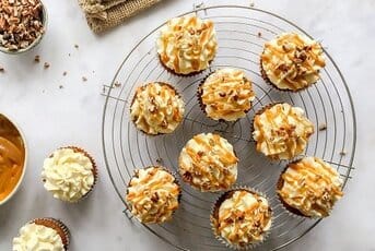 Caramel Apple Cupcakes