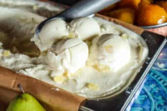 Clotted Cream-Ginger Ice Cream by Vineet Bhatia